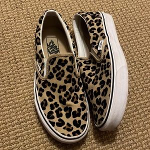 Cheetah Print Vans